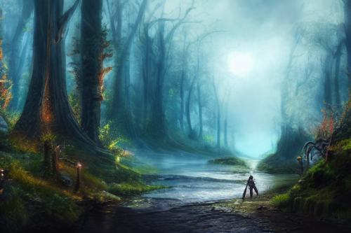 Trending splash art highly detailed bright mood mixed media concept art:0.5 intricate detailed wonderous landscape 4k volumetric lighting dramatic lighting award-winning:0.5 [text logo]