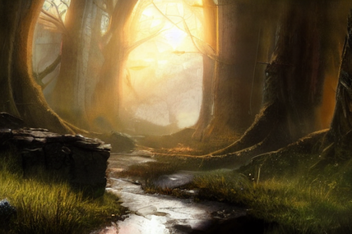 Trending splash art highly detailed bright mood mixed media concept art:0.5 intricate detailed wonderous landscape 4k volumetric lighting dramatic lighting award-winning:0.5 [text logo]