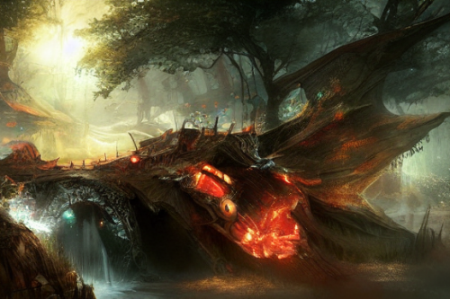 Trending splash art highly detailed bright mood mixed media concept art:0.5 intricate detailed wonderous landscape 4k volumetric lighting dramatic lighting award-winning:0.5 [text logo]