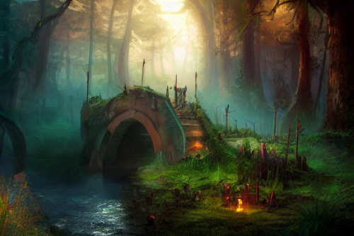 Trending splash art highly detailed bright mood mixed media concept art:0.5 intricate detailed wonderous landscape 4k volumetric lighting dramatic lighting award-winning:0.5 [text logo]