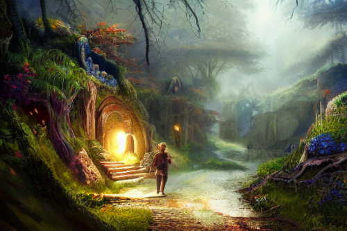 Trending splash art highly detailed bright mood mixed media concept art:0.5 intricate detailed wonderous landscape 4k volumetric lighting dramatic lighting award-winning:0.5 [text logo]