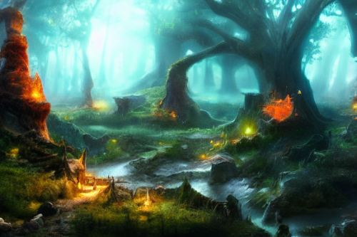 Trending splash art highly detailed bright mood mixed media concept art:0.5 intricate detailed wonderous landscape 4k volumetric lighting dramatic lighting award-winning:0.5 [text logo]