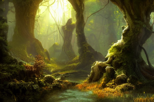 Trending splash art highly detailed bright mood mixed media concept art:0.5 intricate detailed wonderous landscape 4k volumetric lighting dramatic lighting award-winning:0.5 [text logo]