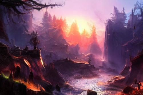 Trending splash art highly detailed bright mood mixed media concept art:0.5 intricate detailed wonderous landscape 4k volumetric lighting dramatic lighting award-winning:0.5 [text logo]