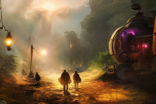 Trending splash art highly detailed bright mood mixed media concept art:0.5 intricate detailed wonderous landscape 4k volumetric lighting dramatic lighting award-winning:0.5 [text logo]