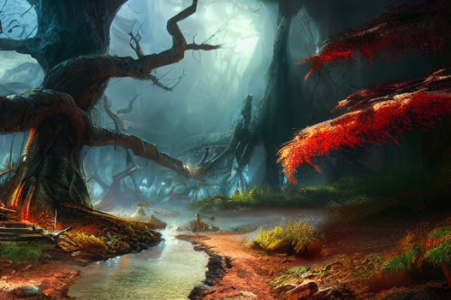 Trending splash art highly detailed bright mood mixed media concept art:0.5 intricate detailed wonderous landscape 4k volumetric lighting dramatic lighting award-winning:0.5 [text logo]