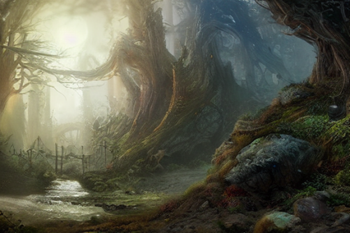 Trending splash art highly detailed bright mood mixed media concept art:0.5 intricate detailed wonderous landscape 4k volumetric lighting dramatic lighting award-winning:0.5 [text logo]