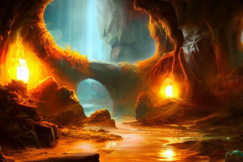 Trending splash art highly detailed bright mood mixed media concept art:0.5 intricate detailed wonderous landscape 4k volumetric lighting dramatic lighting award-winning:0.5 [text logo]