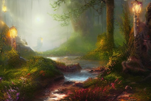 Trending splash art highly detailed bright mood mixed media concept art:0.5 intricate detailed wonderous landscape 4k volumetric lighting dramatic lighting award-winning:0.5 [text logo]