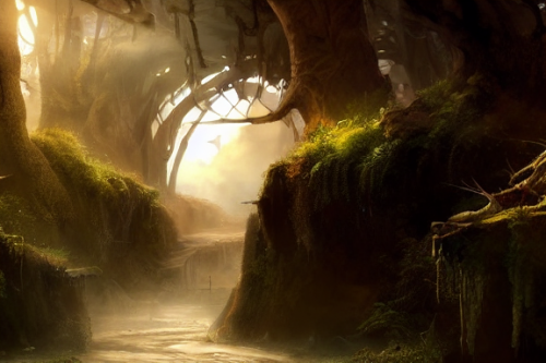 Trending splash art highly detailed bright mood mixed media concept art:0.5 intricate detailed wonderous landscape 4k volumetric lighting dramatic lighting award-winning:0.5 [text logo]