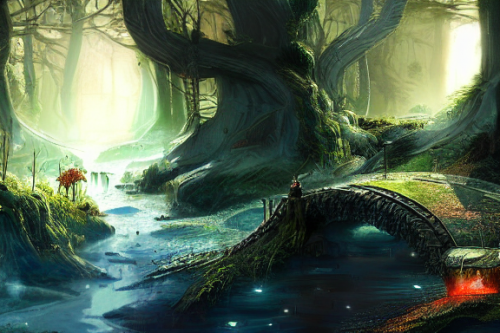 Trending splash art highly detailed bright mood mixed media concept art:0.5 intricate detailed wonderous landscape 4k volumetric lighting dramatic lighting award-winning:0.5 [text logo]