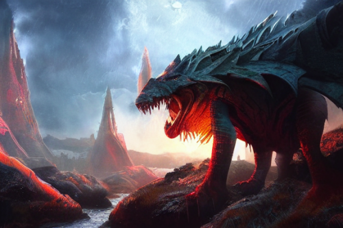 Trending splash art highly detailed bright mood mixed media concept art:0.5 intricate detailed wonderous landscape 4k volumetric lighting dramatic lighting award-winning:0.5 [text logo]