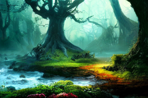 Trending splash art highly detailed bright mood mixed media concept art:0.5 intricate detailed wonderous landscape 4k volumetric lighting dramatic lighting award-winning:0.5 [text logo]