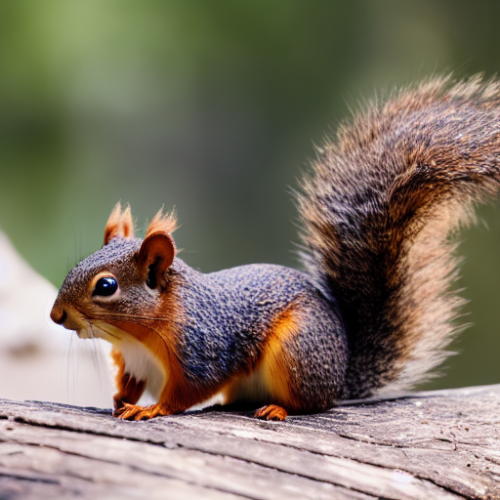 incredibly detailed (cute fluffy brown squirrels )1 (in a forest on a log)1 (f/1.4 50mm 200iso 4k bokeh soft lighting hyperdetailed hd 4k 8k sharp focus highly detailed)1
