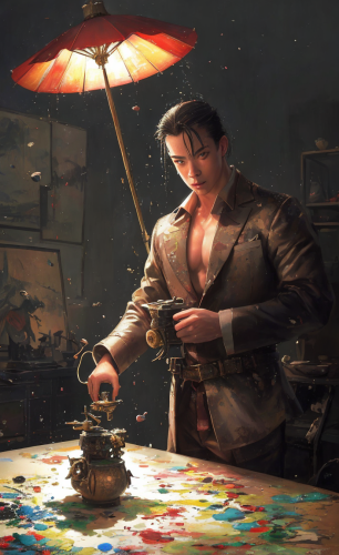 (incredibly detailed high quality)0.5(hyperdetailed masterpiece art random) (random)1 (random)1 (random)1 (random)1 (light dust)1 (This photo captures a professional random scene)1 (The painting is a masterful depiction of a random scene, suggesting a random atmosphere with a random random)1 (The random presented is highly detailed and accurate, frequently evident in the sharp focus and vibrant colors)1 (The lighting is well balanced, allowing for a clear view of the random and its surroundings)1 (The composition is carefully crafted, with the random placed in the center)1 (Overall, this photo is a stunning example of random)1