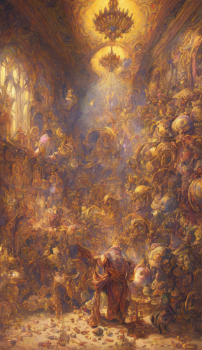 (incredibly detailed high quality)0.5(hyperdetailed masterpiece art random) (random)1 (random)1 (random)1 (random)1 (light dust)1 (This photo captures a professional random scene)1 (The painting is a masterful depiction of a random scene, suggesting a random atmosphere with a random random)1 (The random presented is highly detailed and accurate, frequently evident in the sharp focus and vibrant colors)1 (The lighting is well balanced, allowing for a clear view of the random and its surroundings)1 (The composition is carefully crafted, with the random placed in the center)1 (Overall, this photo is a stunning example of random)1